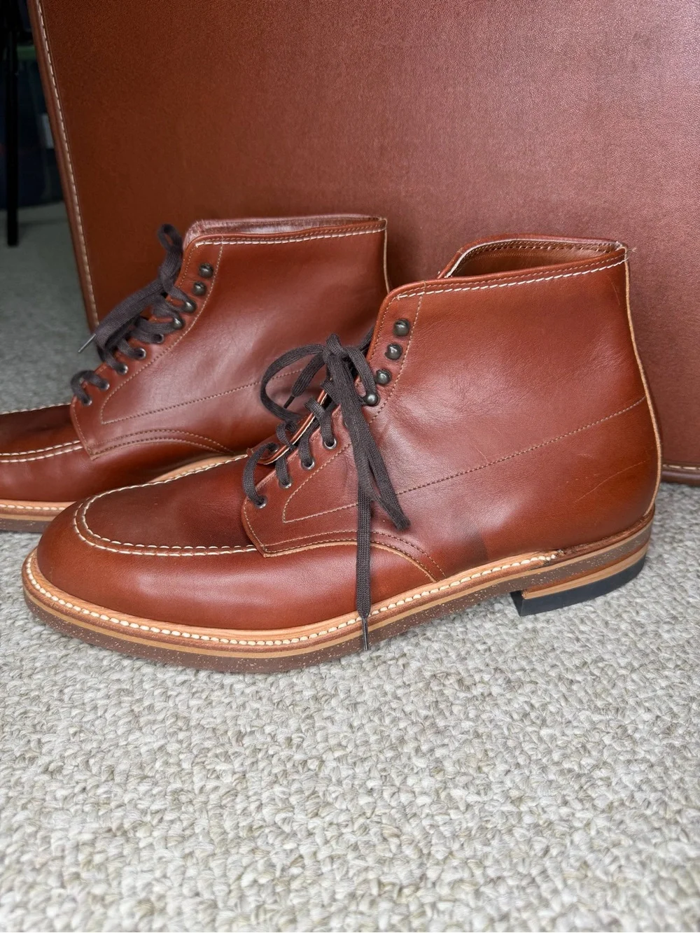 NWOT Alden Mocc Toe Workboot 405